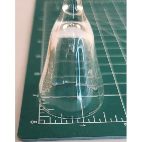 Vintage Crystal Liqueur Glasses Set of 4 Cordial Liqueur 3.5 inches tall Barware - Picture 8 of 10